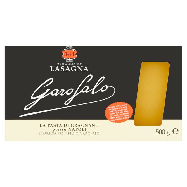 Hojas de lasaña de Garofalo 500g