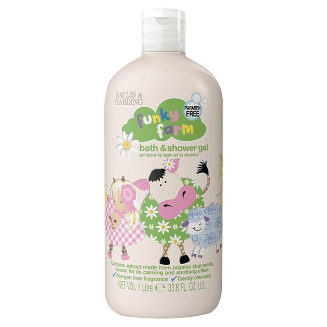 Baylis & Harding Funky Farm Daisy Bath & Shower Gel 1L