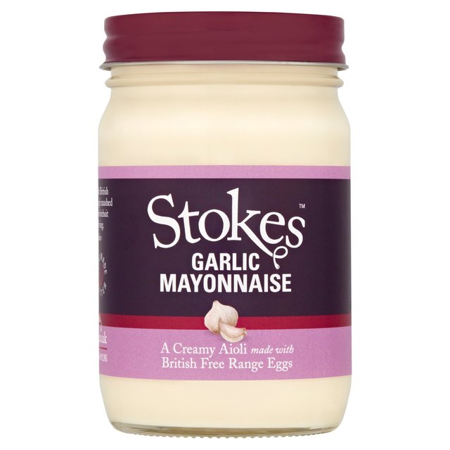 Mayonesa de ajo de Stokes 345G