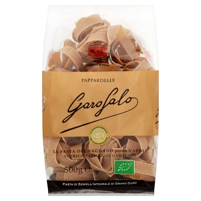 Garofalo Organic Whole Wheat Pappardelle Pasta 500g