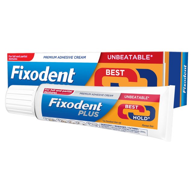 Fixodent Dual Protection Denture Adhesive Cream 40g