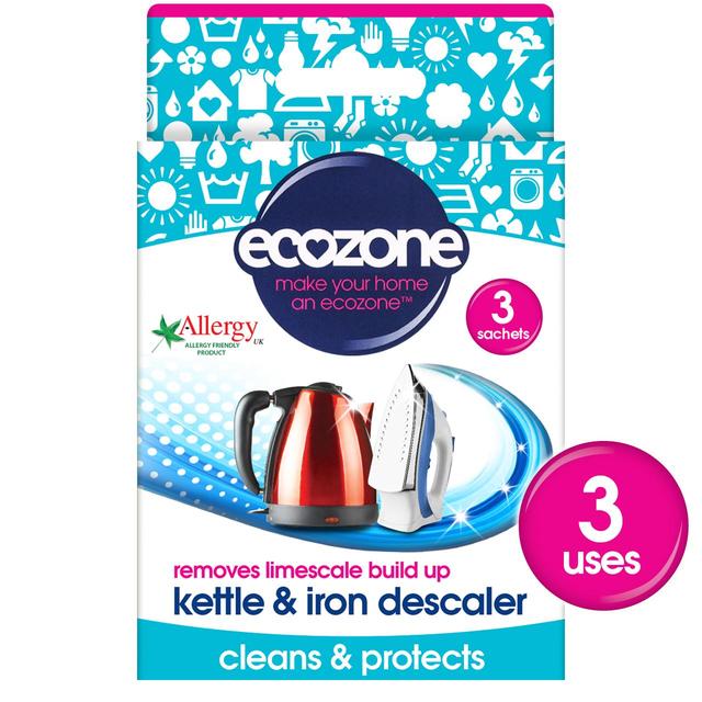 Ecozone Kettle &amp; Iron Descalcificador 3 x 20g 