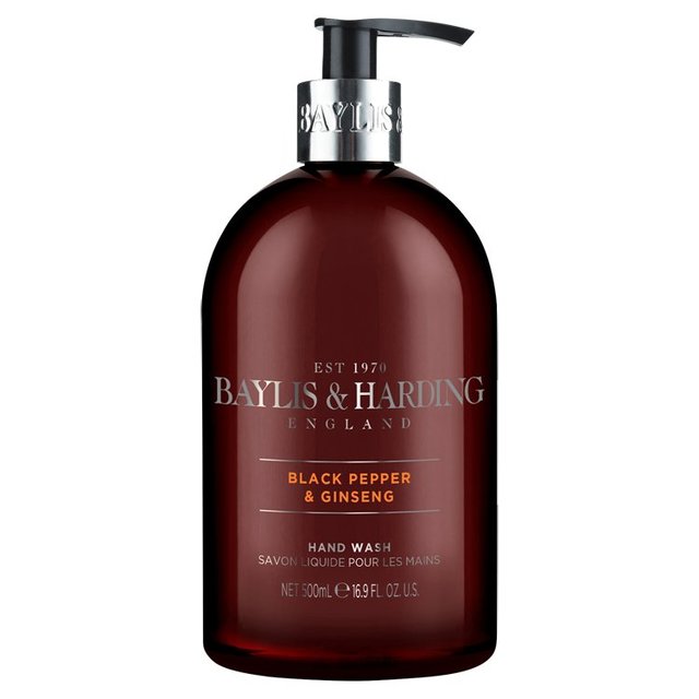 Baylis & Harding schwarzer Pfeffer & Ginseng Handwäsche 500 ml