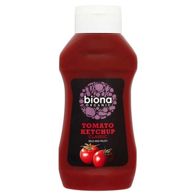 Biona Organic Tomato Ketchup Squeezy Bottle 560g