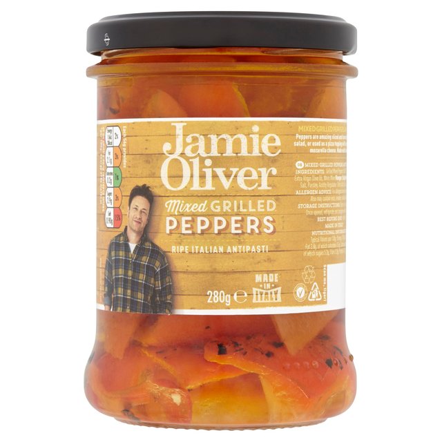 Jamie Oliver Grilled Peppers Antipasti 280G