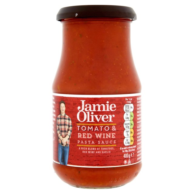 Jamie Oliver Tomato & Italian Red Wine Sauce for Bolognese 400g