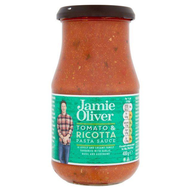 Jamie Oliver Tomato, Ricotta & Basil Pasta Sauce 400G