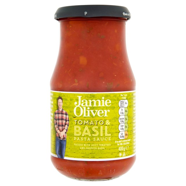 Jamie Oliver Tomato & Basil Pasta Sauce 400G