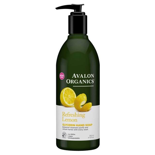 Avalon Organic citron glycérine Savon Vegan 355 ml