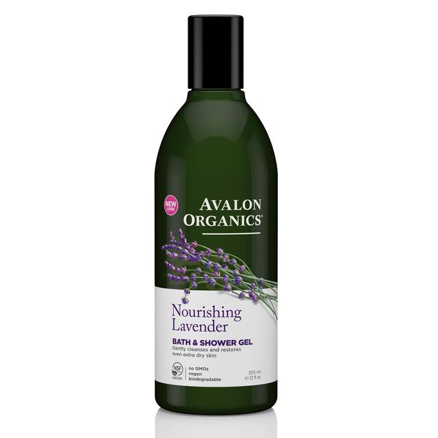 Avalon Orgánica de baño de lavanda y gel de ducha Vegan 355ml