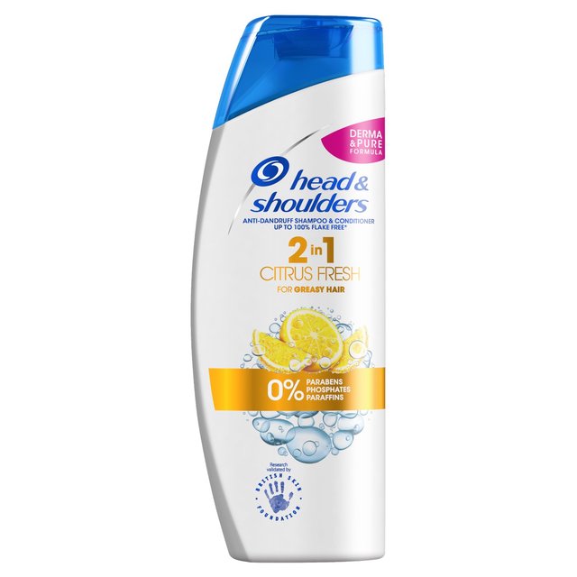 Tête et épaule shampooing plus conditionneur agrumes frais 450 ml