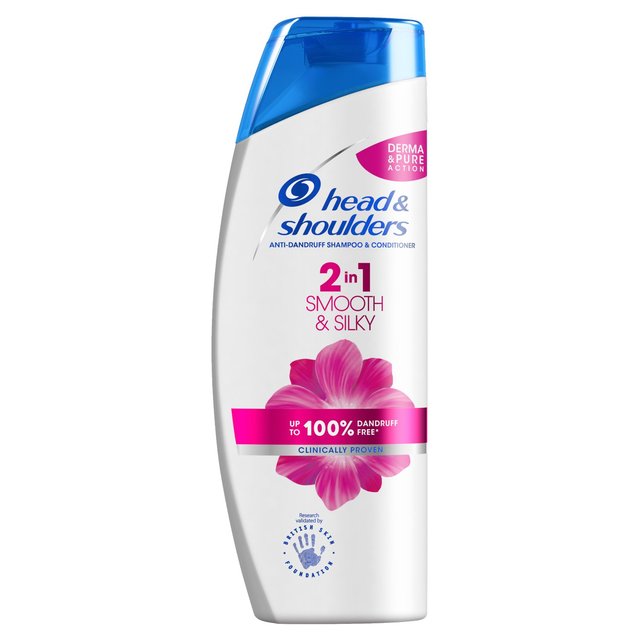 Tête et épaule shampooing plus conditionneur lisse et soyeux 450 ml