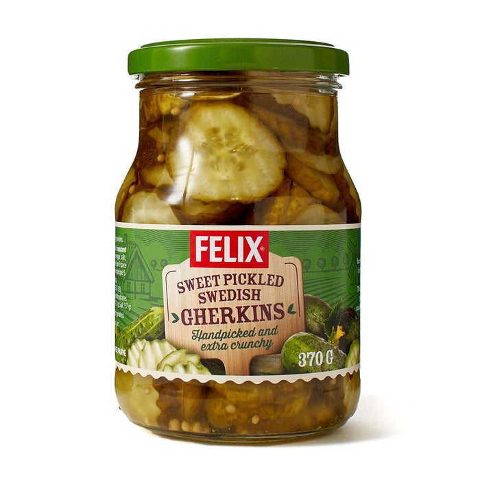 Felix Smorgasgurka en rodajas en escabeche Gherkins 370G