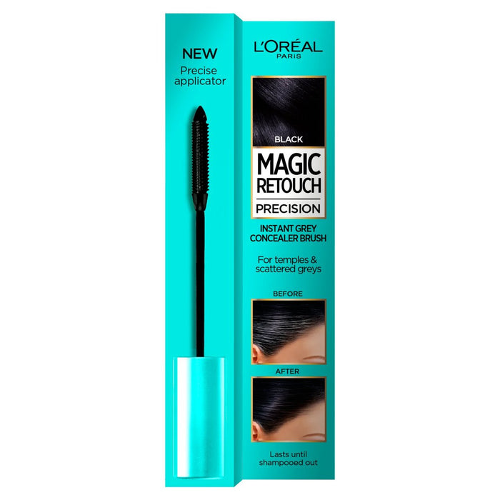 L'Oréal Paris Magic Retouch Black Précision Instant Grey Corpeau Brosse