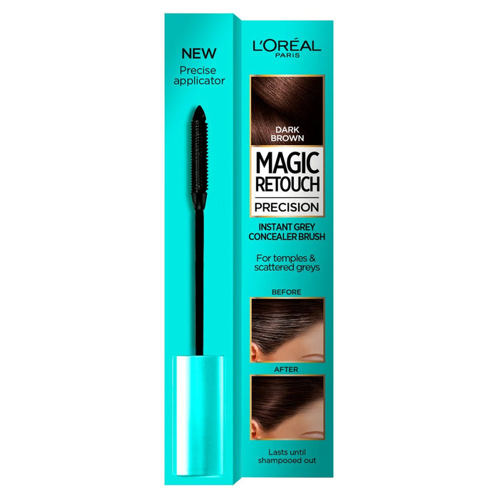 L'Oreal Paris Magie Retusch dunkelbrauner sofortiger grauer Concealer Pinsel