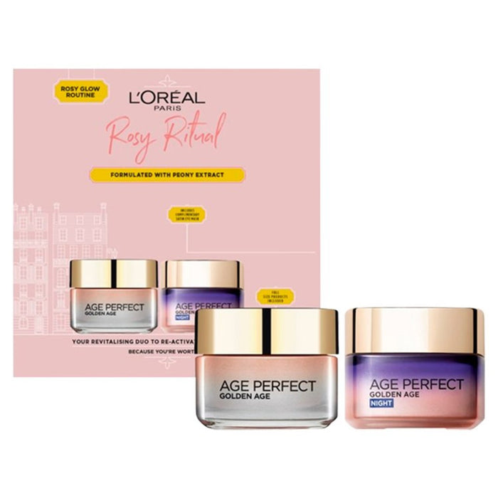 L'Oreal Paris rosiger Ritual -Hautpflegegeschenk für sie