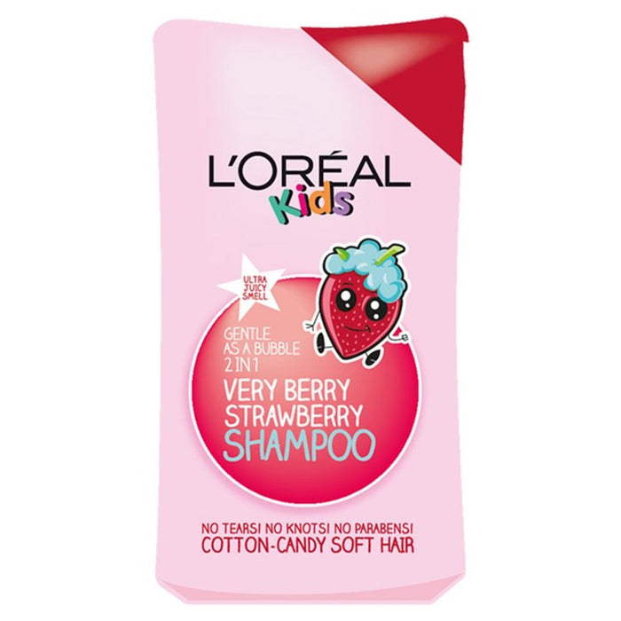 L'Oréal Kids Extra Gentle 2 dans 1 Shampooing de fraises de Berry 250 ml