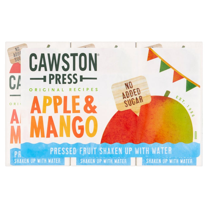 Cawston Press Kids Mischung Apple & Mango 3 x 200 ml