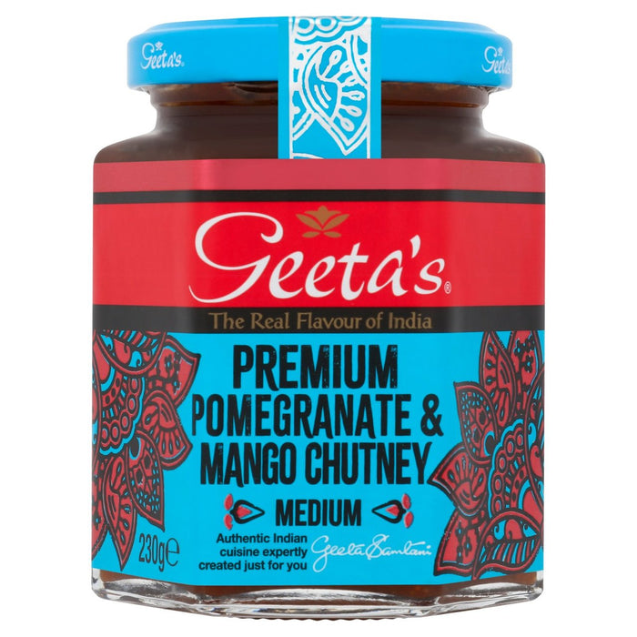 Geetas Granatapfel & Mango Chutney 230g