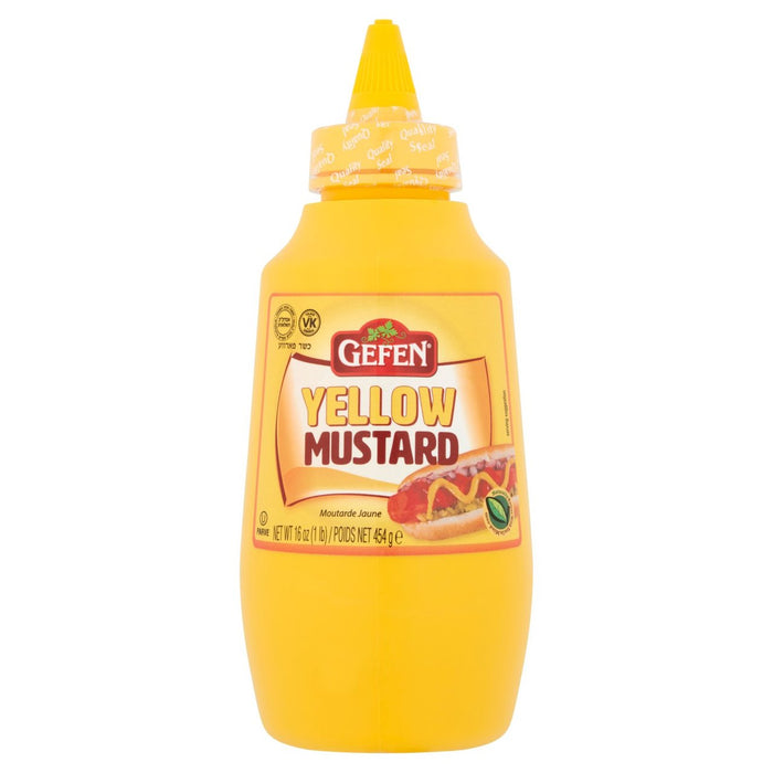 Gefen Yellow Mustard 454g