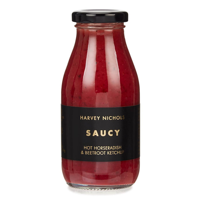 Harvey Nichols Saucy Hot Horseradish and Beetroot Ketchup 285G