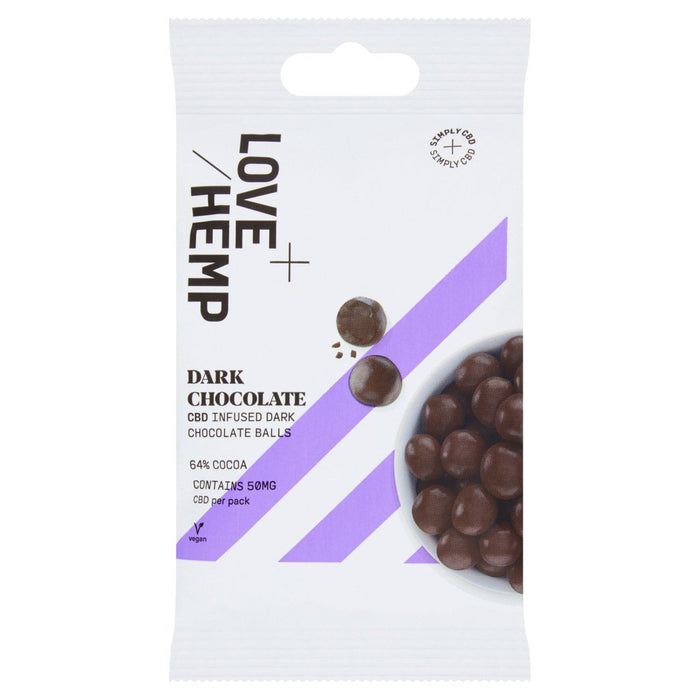 LOVE CHANP CBD Boules de chocolat infusé 50g