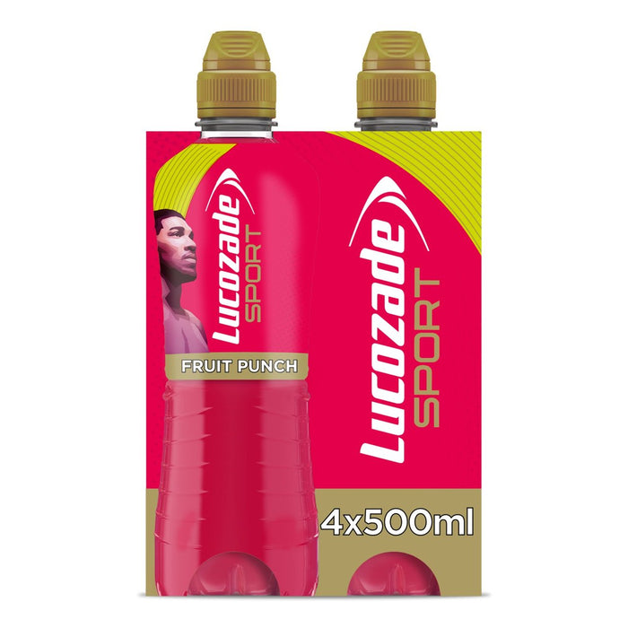 Lucozade Sport Anthony Joshua Fruit Punch 4 x 500ml