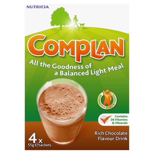 Complan Nutritional Drink Schokolade 4 x 55 g