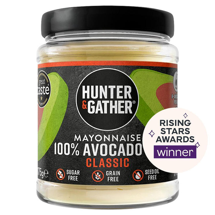 Hunter y reunir mayonesa de aceite de aguacate 175g