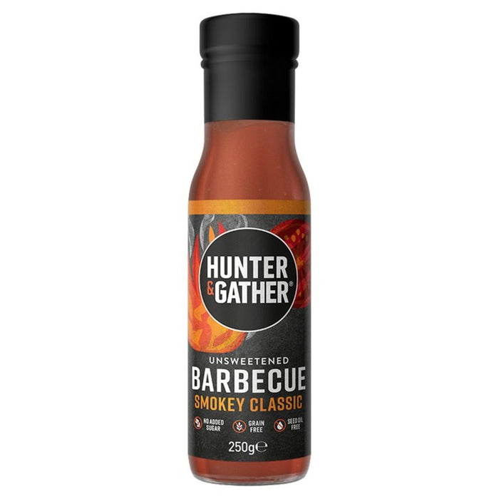 Hunter & Gather Unsweetened BBQ Sauce 250g