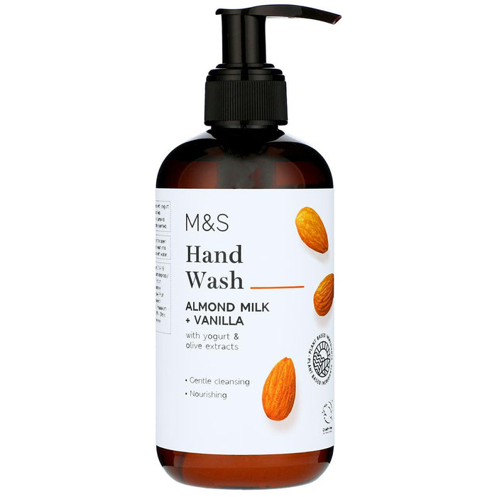 M&S Almond Milk y Vanilla Wash 250ml