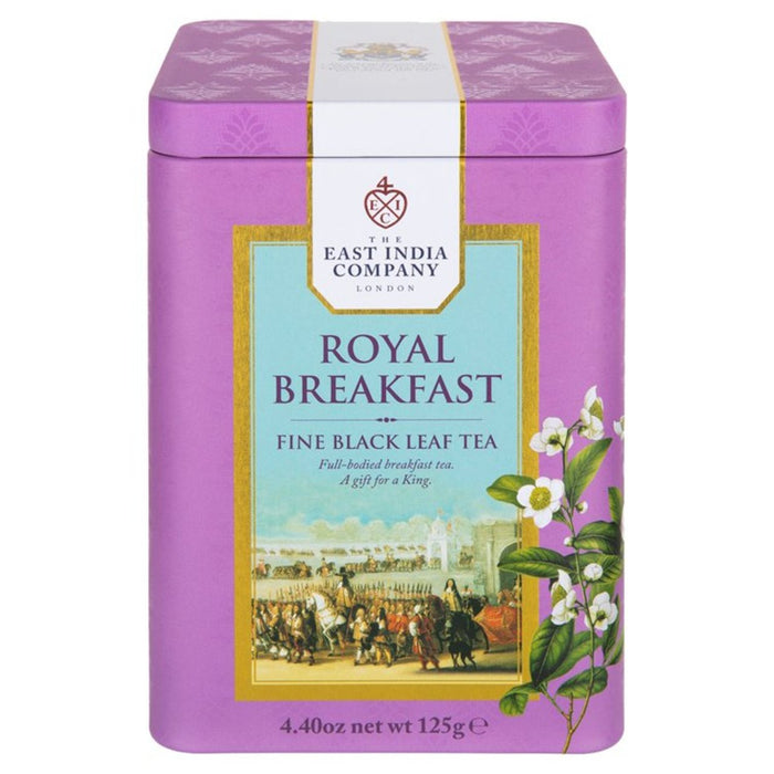 The East India Company Royal Breakfast Black Lose Blatt Tee Caddy 125g