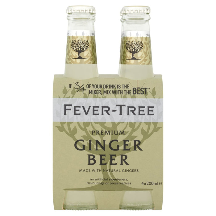 Fieberbaum-Ingwerbier 4 x 200 ml