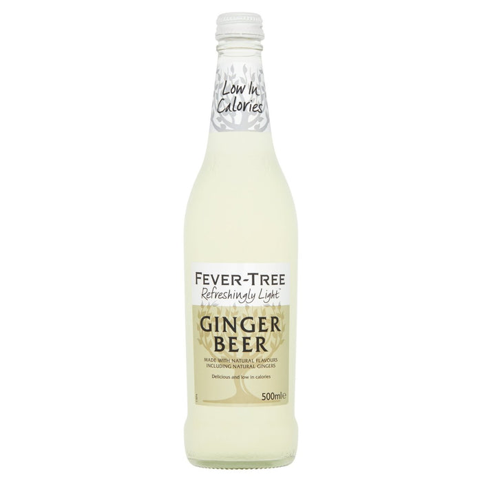 Fever-Tree Cerveza de Jengibre Refrescantemente Liviana 500ml 