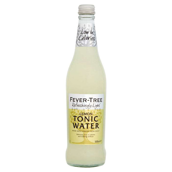 Fieberbaum erfrischend leichtes Zitronen-Tonic-Wasser 500 ml