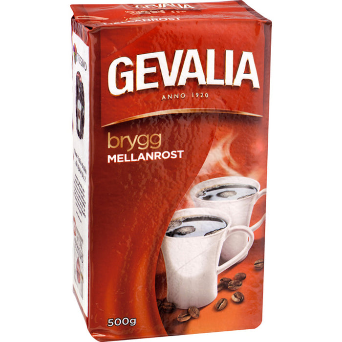 Gevalia Kaffe Mellanrost Medium Roast Roast Ground filtre Café 450G