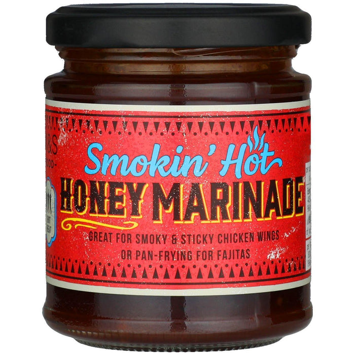 M&S Smokin Hot Honey Marinade 195G