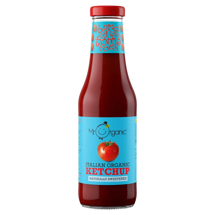 Mr orgánico de ketchup italiano naturalmente endulzada 480G