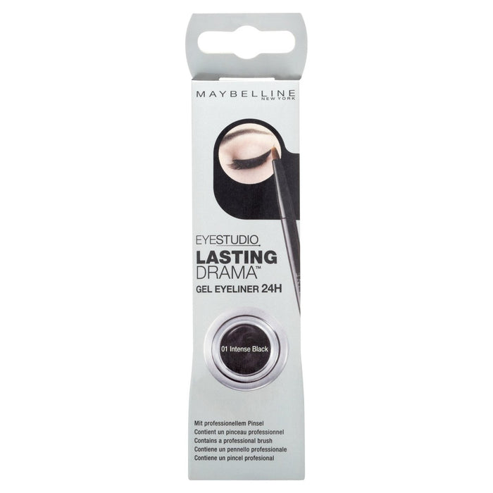 Maybelline Drama Lasting Gel Eyeliner Intense Black 51G