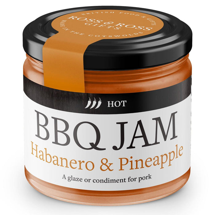 Ross & Ross Geschenke BBQ Jam Habanero & Ananas 110g