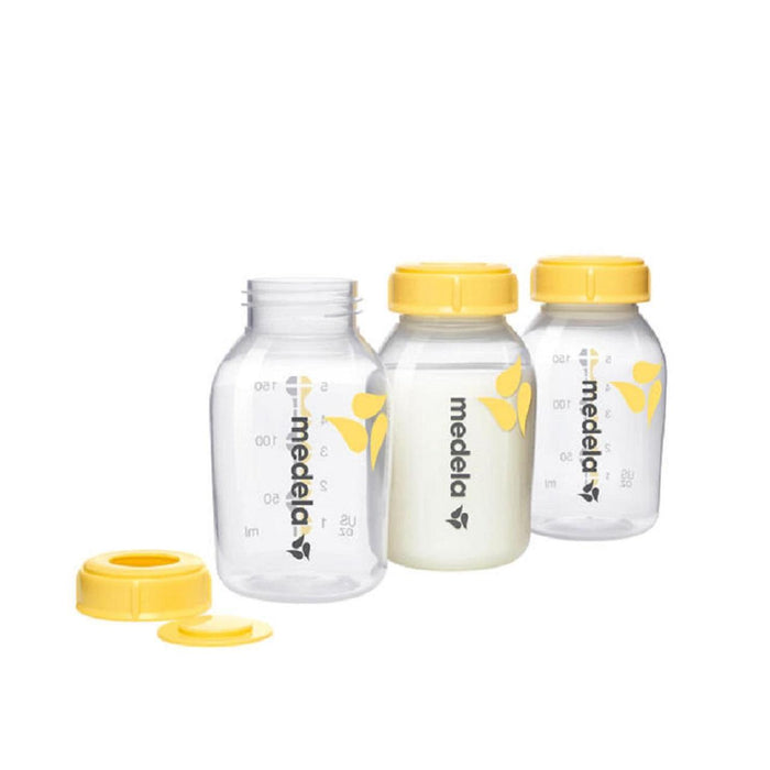 Medela Breastmilk Storage Bottles with Lid 3 per pack