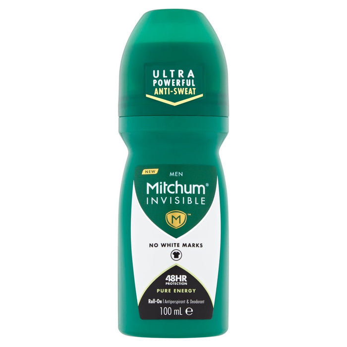 Mitchum unsichtbarer reiner Energierolle auf 100 ml