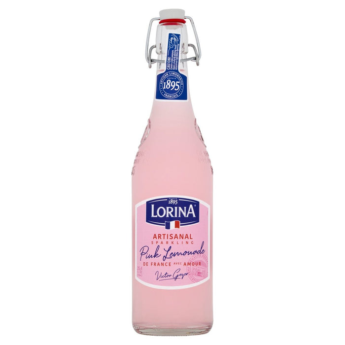 Limonada Artesanal Rosa Espumosa Lorina 750ml 