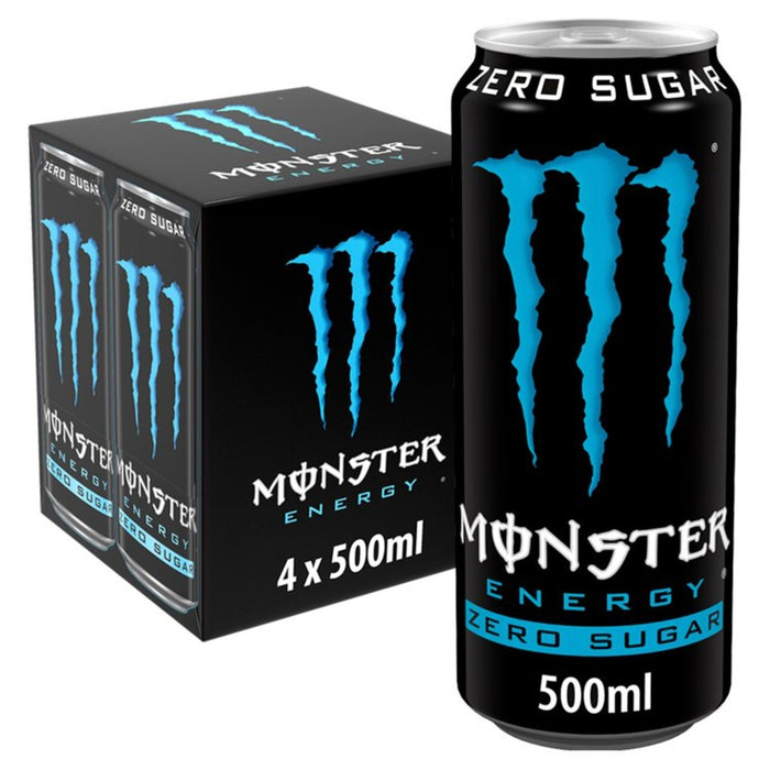 Monster Energy Absolutamente Cero 4 x 500ml 