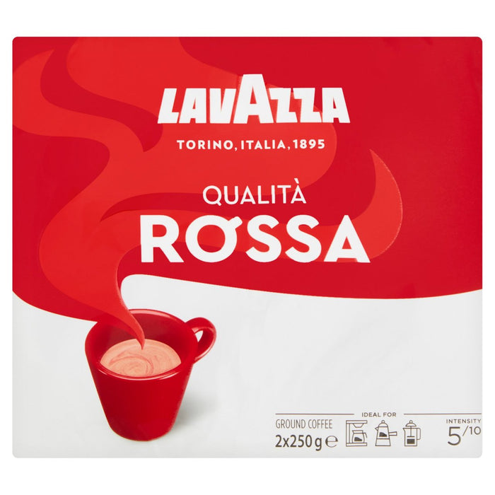 Lavazza qualita Rossa Bodenkaffee 2 x 250g