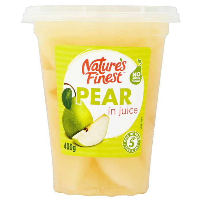 Nature's Finest Rodajas de Pera en Jugo 400g 