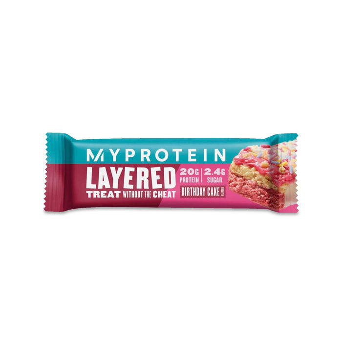 MyProtein Birthday Cake Layered Protein Bar 60g