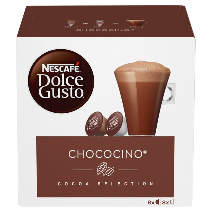 Nescafe Dolce Gusto Chococino Pods 8 por paquete 