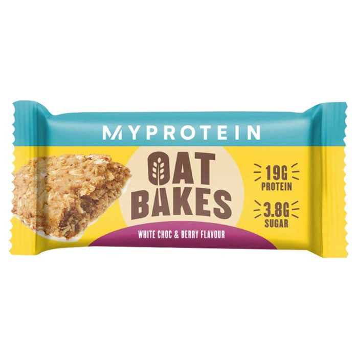 MyProtein White Choc & Berry Flavour Oatbakes 75g