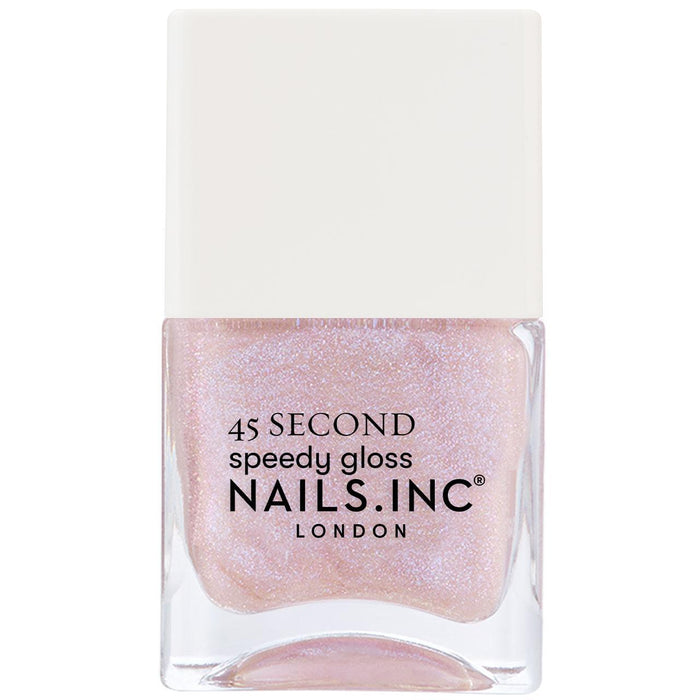 Nails.inc 45 secondes Speedy Gloss Me mettant en vedette dans le vernis à ongles SOHO 14ml